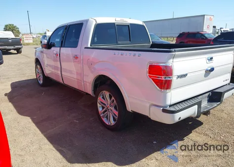 2013 Ford F-150 Limited z USA, uszkodzony, nr VIN 1FTFW1CT6DFB50458